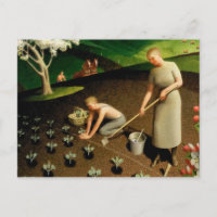 Frühling im Land, 1941 von Grant Wood