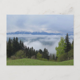 Frühling im Pieniner Gebirge Postkarte