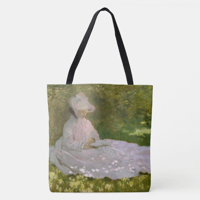 Frühling, impressionistisches Porträt, Claude Mone (Vorderseite)