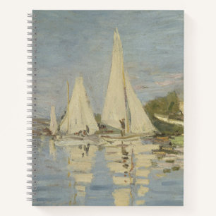 Frühling, impressionistisches Porträt, Claude Mone Notizbuch