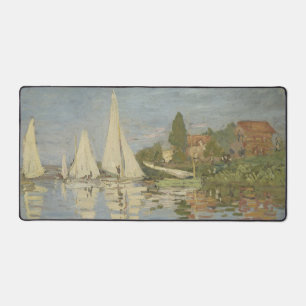 Frühling, impressionistisches Porträt, Claude Mone Schreibtischunterlage