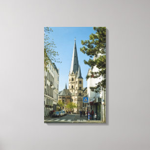 Frühling in Bonn Eingewickelte Leinwand