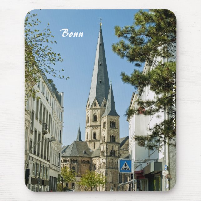 Frühling in Bonn Mousepad (Vorne)
