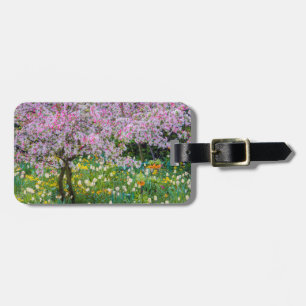 Frühling in Claude Monets Garten Gepäckanhänger