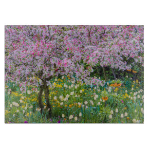 Frühling in Claude Monets Garten Schneidebrett