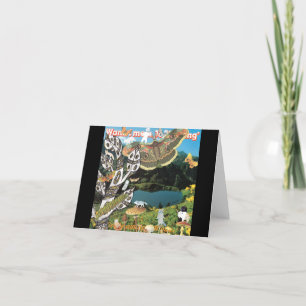 Frühling in Deutschland Dankeskarte