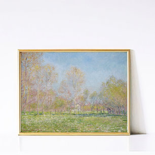 Frühling in Giverny – impressionistische Landschaf Poster