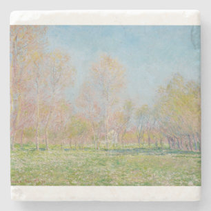 Frühling in Giverny von Claude Monet Steinuntersetzer
