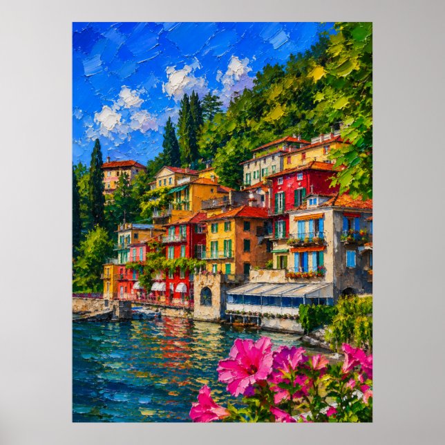 Frühling in Italien  Poster (Vorne)
