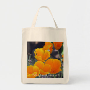Frühling in Kalifornien Poppies Bio Tasche