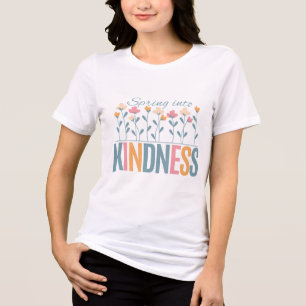 Frühling in Kindheit Tri-Blend Shirt