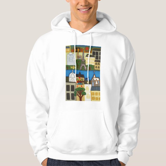 Frühling in Paris 2006 Hoodie (Vorderseite)