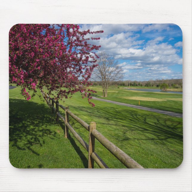 Frühling in Rivercut Mousepad (Vorne)