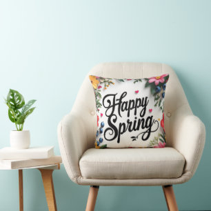 "Frühling ins Wohlfühl-Zuhause: 'FRÖHLICHER FRÜHLI Kissen