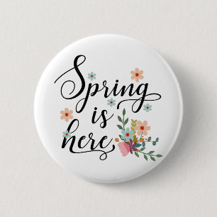 Frühling ist hier button