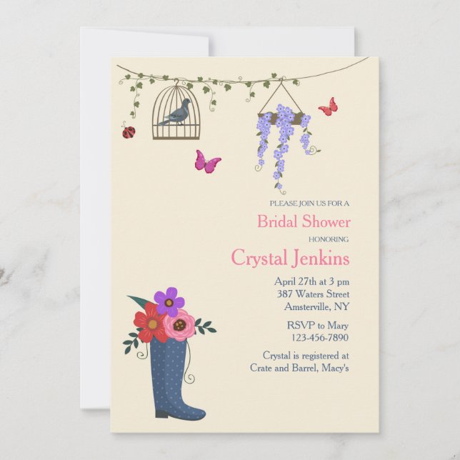 Frühling ist hier Einladung (Vorderseite)