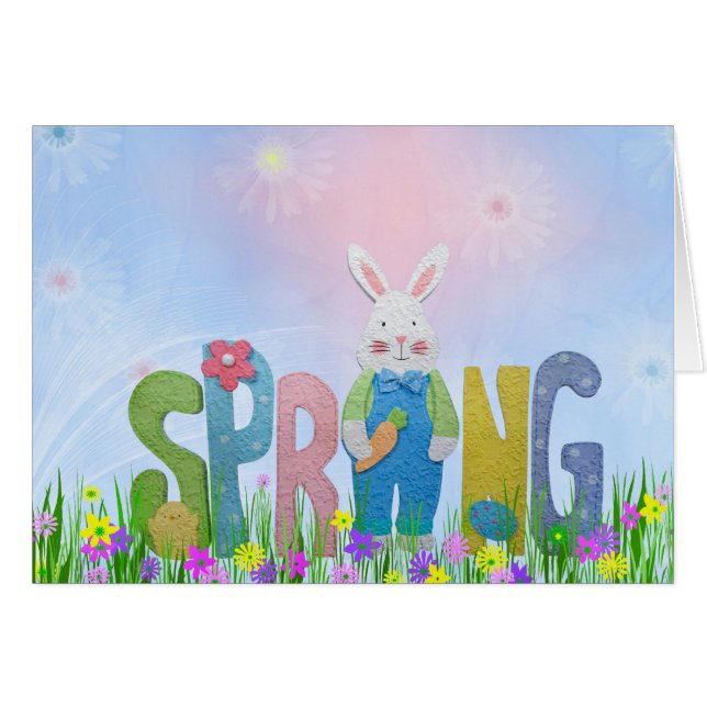 Frühling ist sprung (Vorderseite (Horizontal))