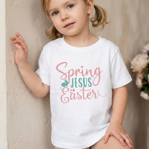 Frühling Jesus Ostern T-Shirt für Kinder