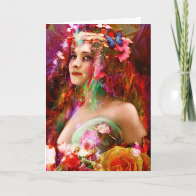 Frühling Karte (Vorderseite)