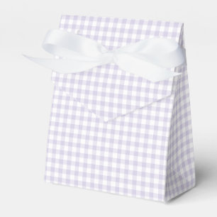 Frühling Klassisches Gingham Staubiges Lavendel Geschenkschachtel