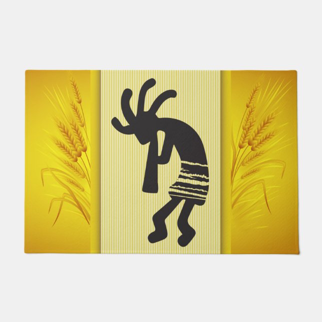 Frühling Kokopelli Doormat Fußmatte (Vorderseite)