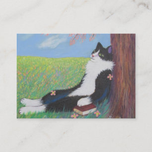 Frühling kommt schließlich Visitenkarte