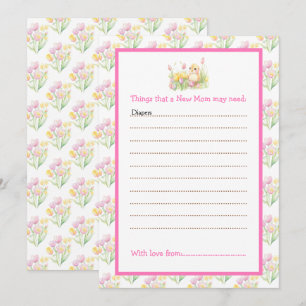 Frühling Küken Baby Shower Einladung