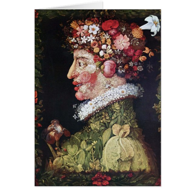 Frühling (La Primavera) Giuseppe Arcimboldo (Vorne)