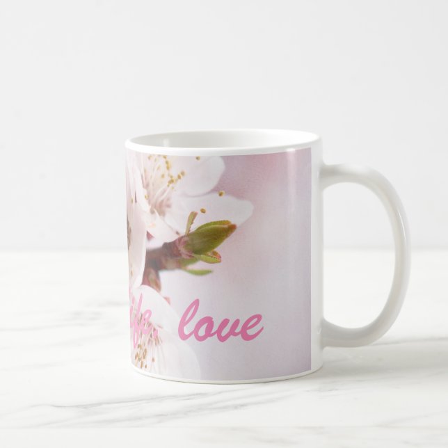 Frühling, Leben, Liebe Tasse (Rechts)