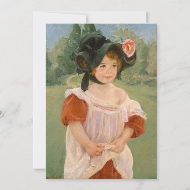 Frühling: Margot Stehend in einem Garten | Mary Ca (Vorderseite)