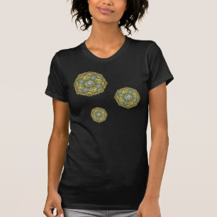 Frühling Nouveau Damen dunkles T-Shirt