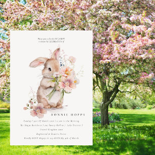 Frühling Ostern Brunch Ostereiersuche Baby Einladung