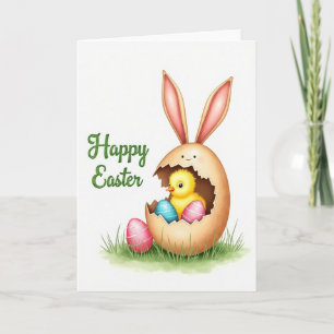 Frühling Ostern Nachwuchs Begrüßungskarte Karte