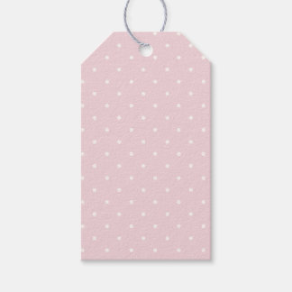 Frühling Polka Dots Micro | Soft Blush Geschenkanhänger