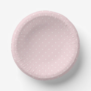 Frühling Polka Dots Micro Soft Blush Pappteller