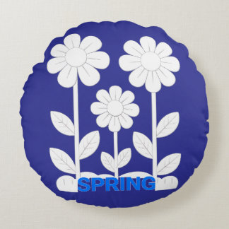 Frühling  rundes kissen