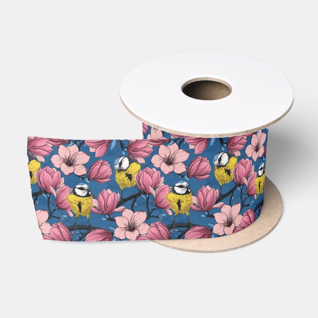 Frühling Satinband (Spule)