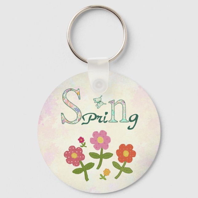 Frühling Schlüsselanhänger (Vorderseite)