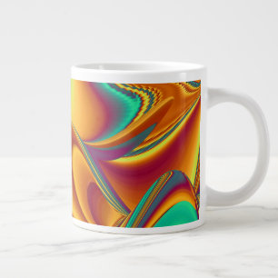 Frühling Sommer Herbst Blumen Magie Jumbo-Tasse