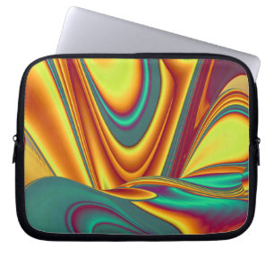 Frühling Sommer Herbst Blumen Magie Laptopschutzhülle