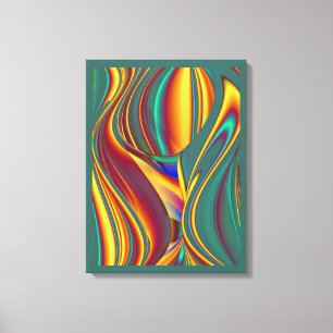 Frühling Sommer Herbst Blumen Magie Leinwanddruck