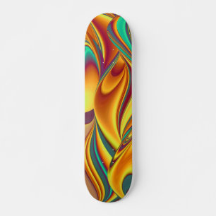 Frühling Sommer Herbst Blumen Magie Skateboard