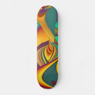 Frühling Sommer Herbst Blumen Magie Skateboard