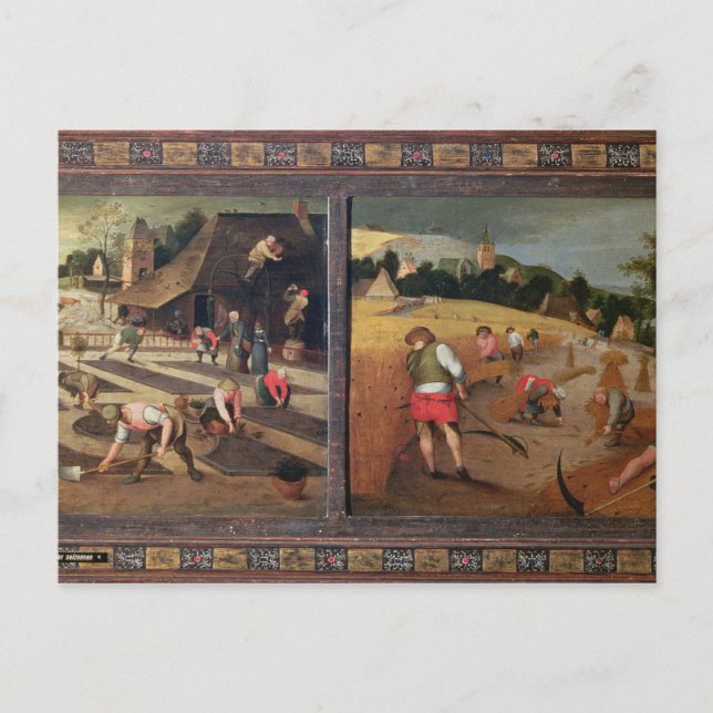 Frühling; Sommer Postkarte (Vorderseite)