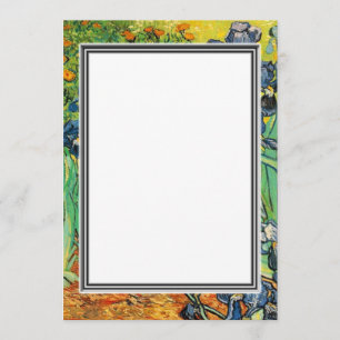 Frühling, Sommerblanke Einladung, van Gogh Einladung