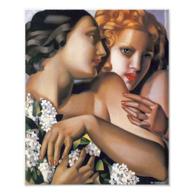 Frühling | Tamara De Lempicka | Fotodruck (Vorne)