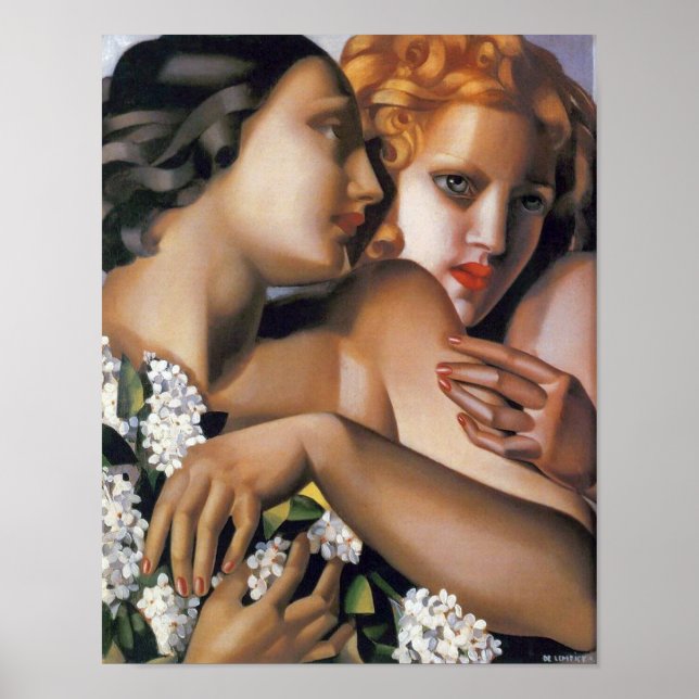 Frühling | Tamara De Lempicka | Poster (Vorne)