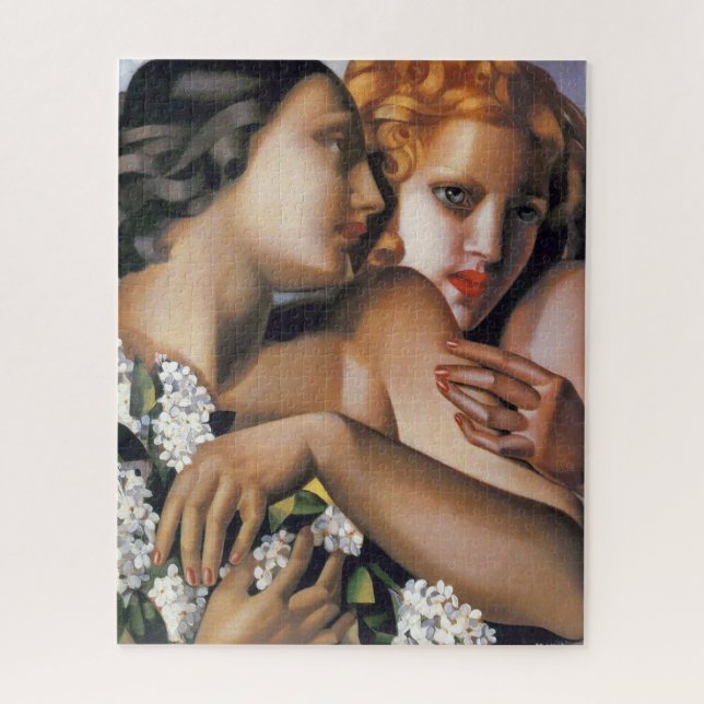 Frühling | Tamara De Lempicka | Puzzle (Vertikal)