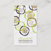 Frühling und Sommer Bio Bäume Rings Moderne Natur