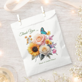 Frühling und Sommer blühen Florals Geschenktütchen